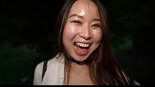 Cockhungry Asian comes from China for a fat cock